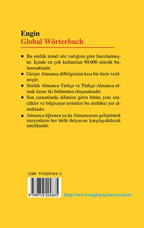 Almanca Global Sözlük - Global Wörterbuch Deutsch