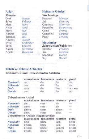 Almanca Global Sözlük - Global Wörterbuch Deutsch