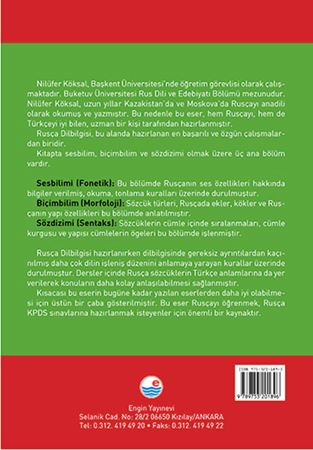 Rusça Dilbilgisi-грамматика  русского языка