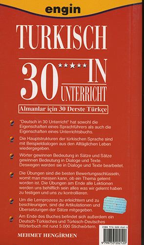 Almanlar için 30 Derste Türkçe - Turkisch in 30 Unterricht