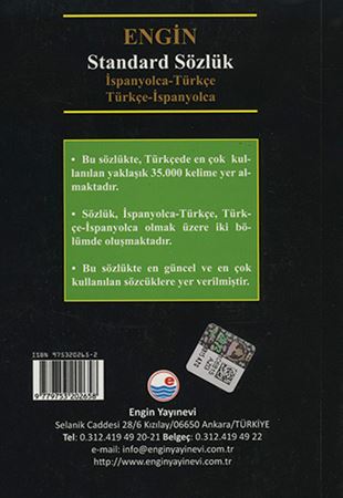 İspanyolca Standart Sözlük - Diccionario Estándar