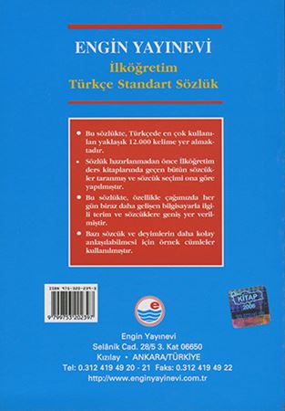 İlköğretim Türkçe Standart Sözlük