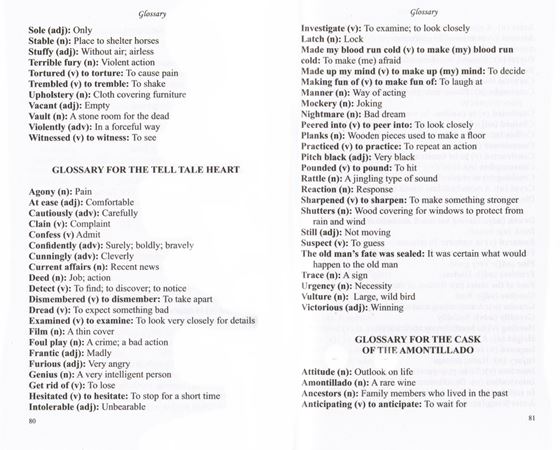 edgar allan poe short stories