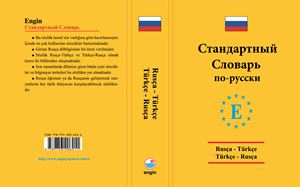 Rusça Standart Sözlük (Plastik Kapak) 